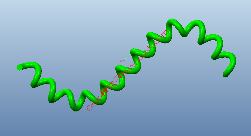 Creating a Helical Spring Around a Non-Linear Trajectory_cn.png