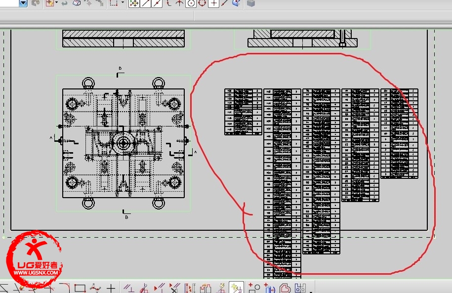 UG6.0零件明细栏