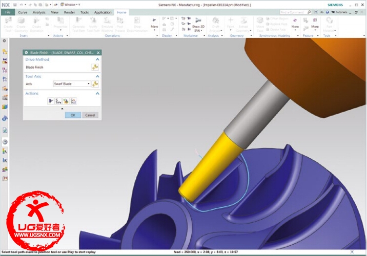 NX10.0叶轮加工增强