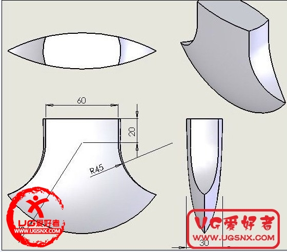 网格 扫掠都不会。。。