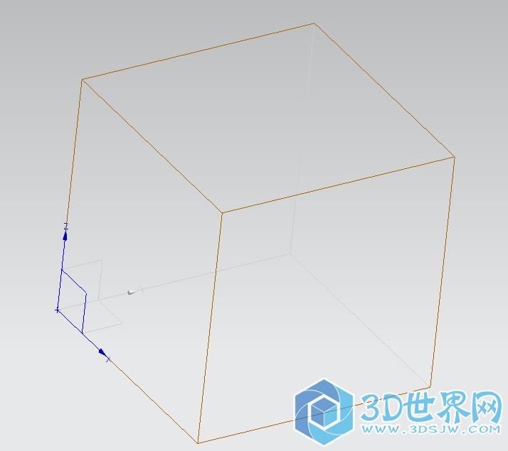 后面的线框颜色很淡