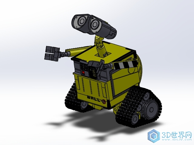 可爱瓦力solidworks模型