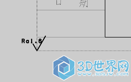 问题 2 粗糙度跑到这边了