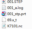 001为STEP后缀名