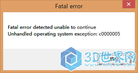 fatal error