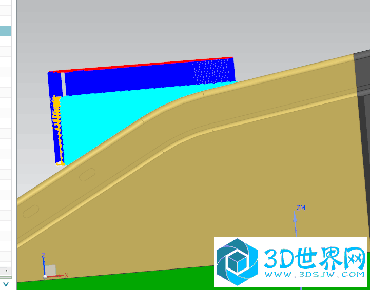 行腔铣开出来的，多走了好多地方