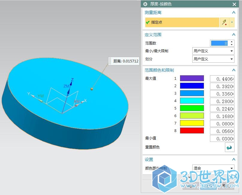 用等高加工好后检测余量，为什么不是0.2，直接被加工到底了