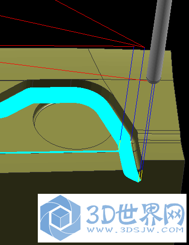 这是UG9.0生成的刀路