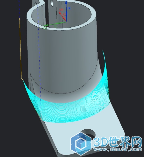 用流线加工