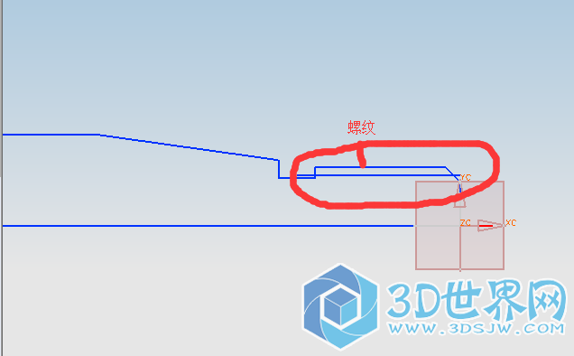 螺纹根线