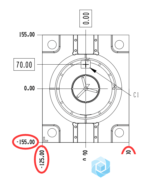 ug坐标标注