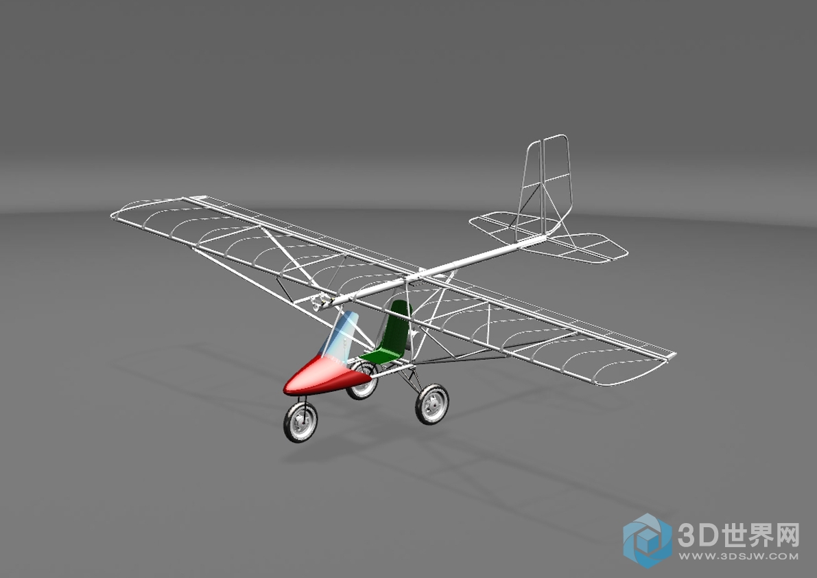 Fighter Ultralight_战士_超轻型飞机_公制_UG_10.0_装配图.jpg