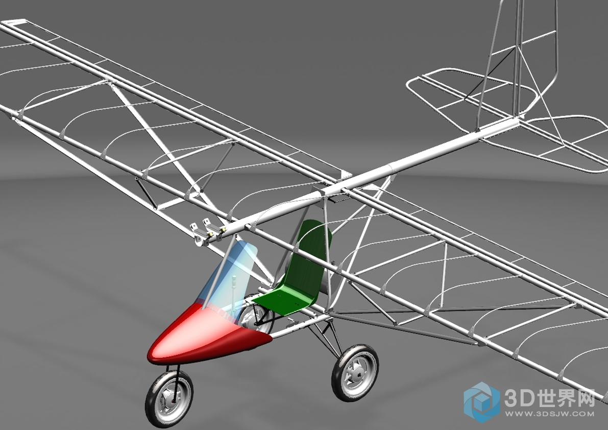 Fighter Ultralight_战士_超轻型飞机_公制_UG_10.0_装配图4.jpg