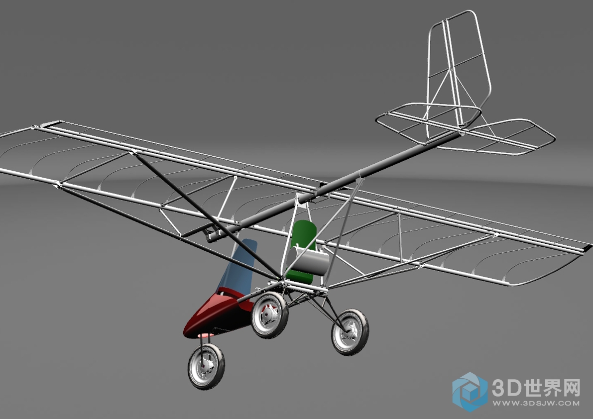 Fighter Ultralight_战士_超轻型飞机_公制_UG_10.0_装配图5.jpg