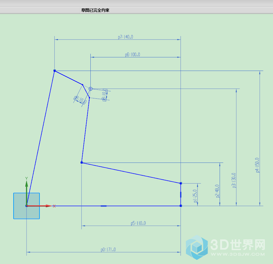 退出标注状态线条显示蓝色