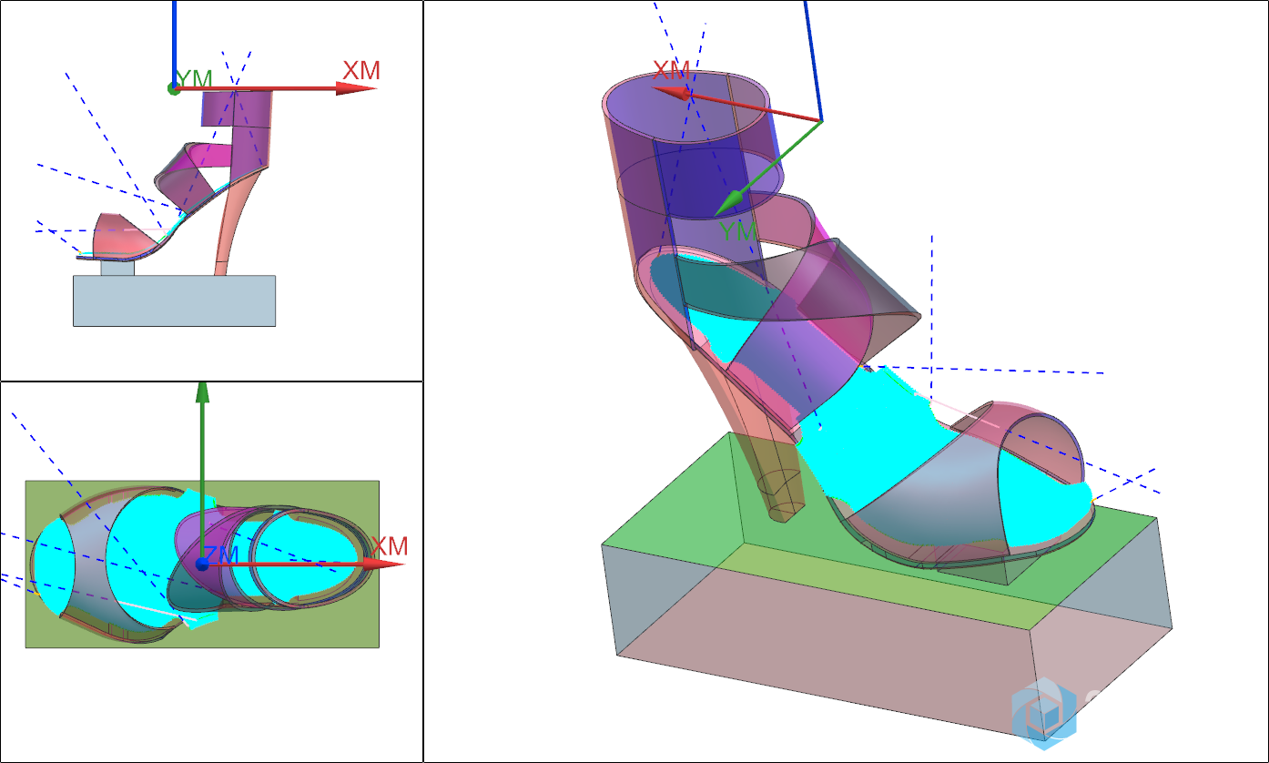 高根鞋UG11.0五轴联动刀路4.png