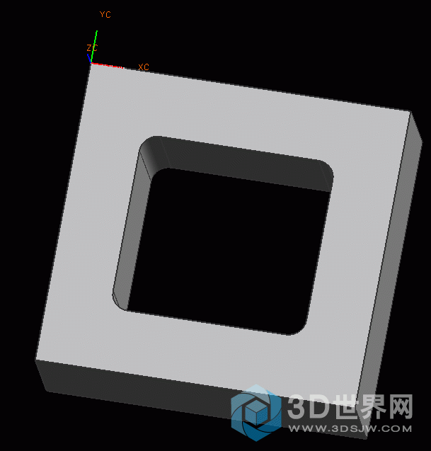 精加工侧壁