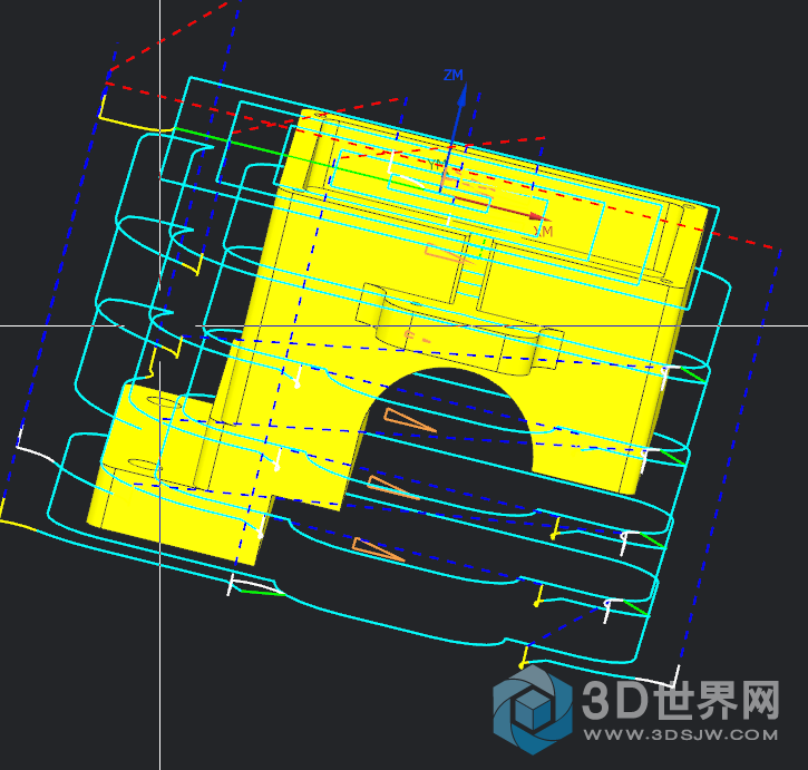 型腔铣精光空刀路太多