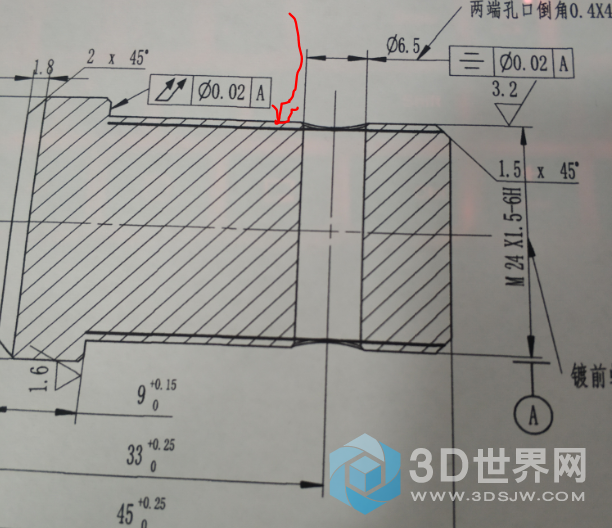 打印后螺纹细实线很粗