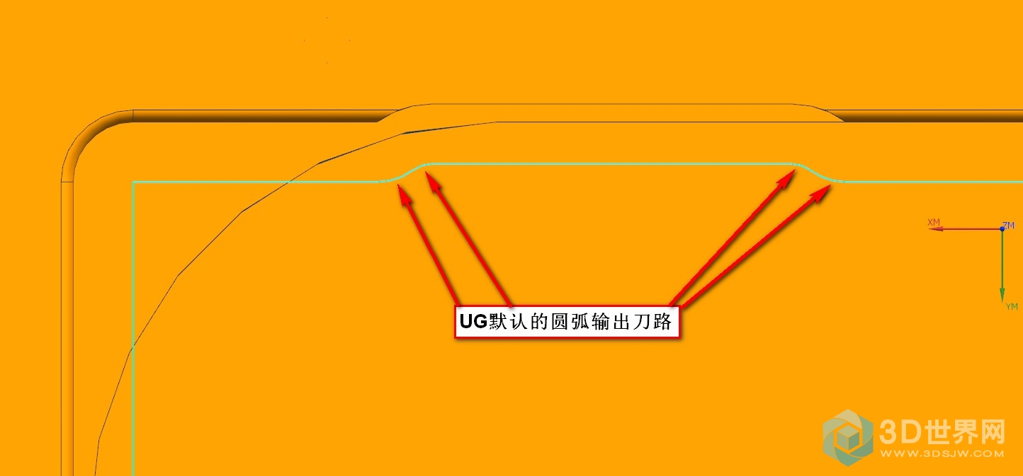 ug默认刀路