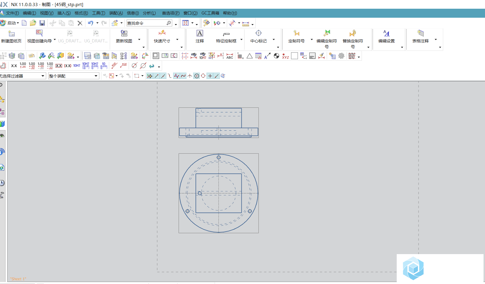 要导出的图纸