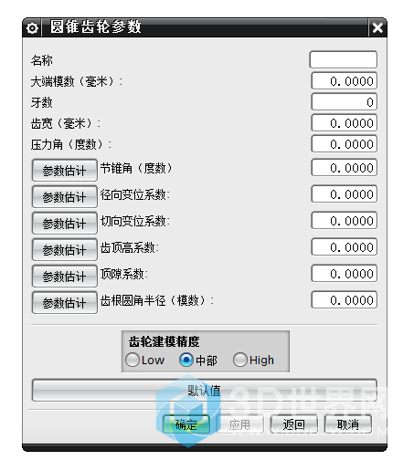 下面这些参数估计各什么意思？