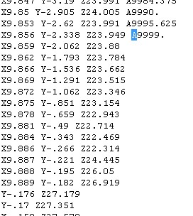  UG编程四轴后处理A轴数值最大到10000