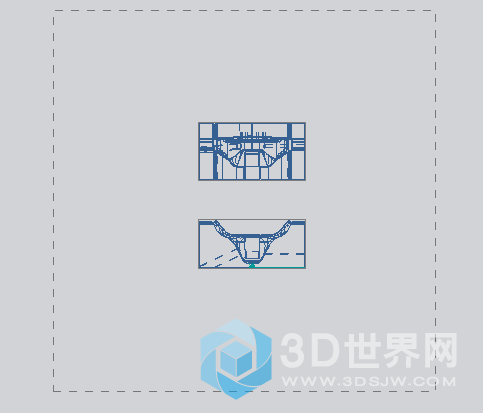 反隐藏后才显示有轮廓