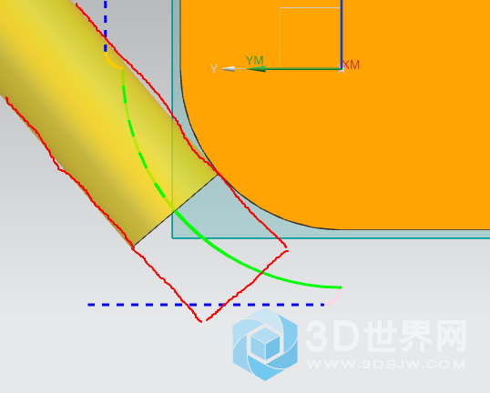 想要的效果，红色的样子