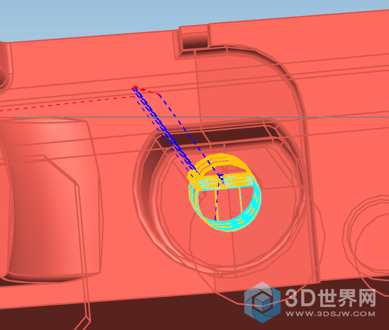 0.03余量程序过切