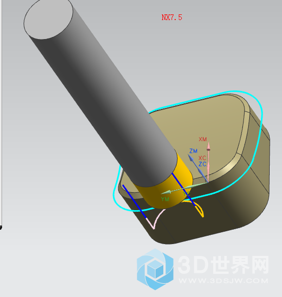 NX7.5编的