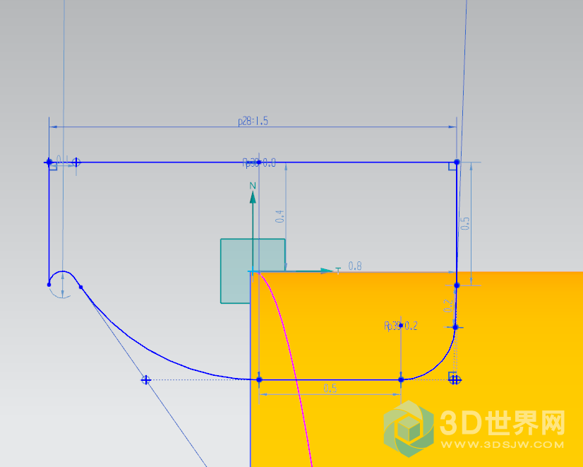 这是我画的螺纹