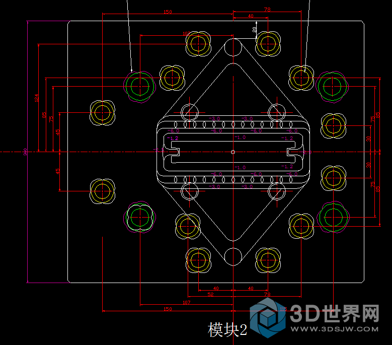 这中间的形状几个意思啊