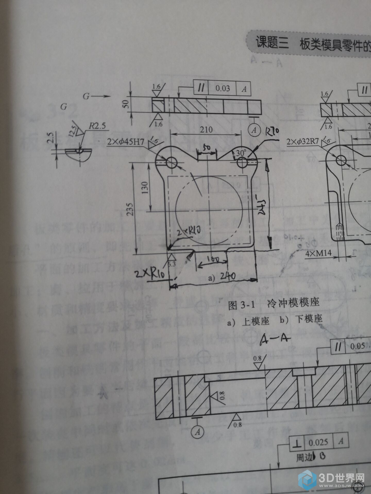 建模过程，二维工程图