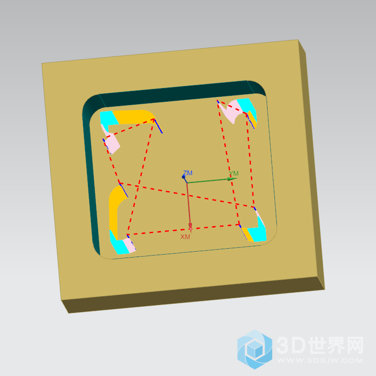 1961的清根用的剩余铣参考刀具