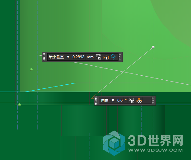 程序余量为0.08，实际余量为0.289