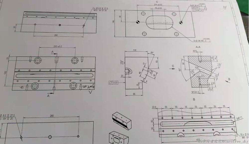 不规则过渡体