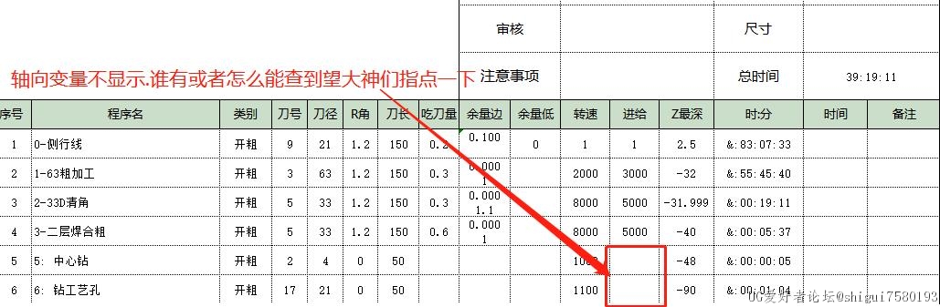 出程序单显示空白