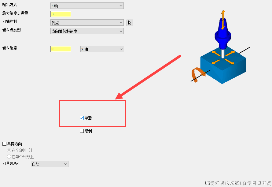 其实，这个时候只要开启平滑就OK掉了，此时建议关闭点分布，不然后处理出来程序量会很大