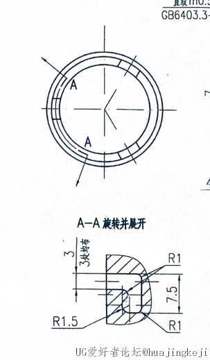 这个剖视图怎么剖的