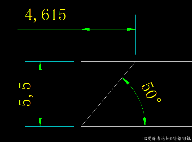 首先要知道4.615这个长度