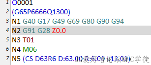 G65输出位置