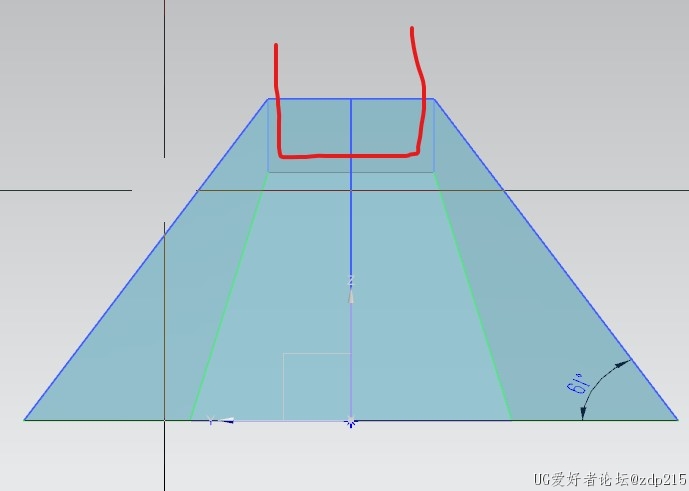 这里不应该是垂直的