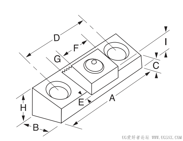 侧向偏心夹持夹具