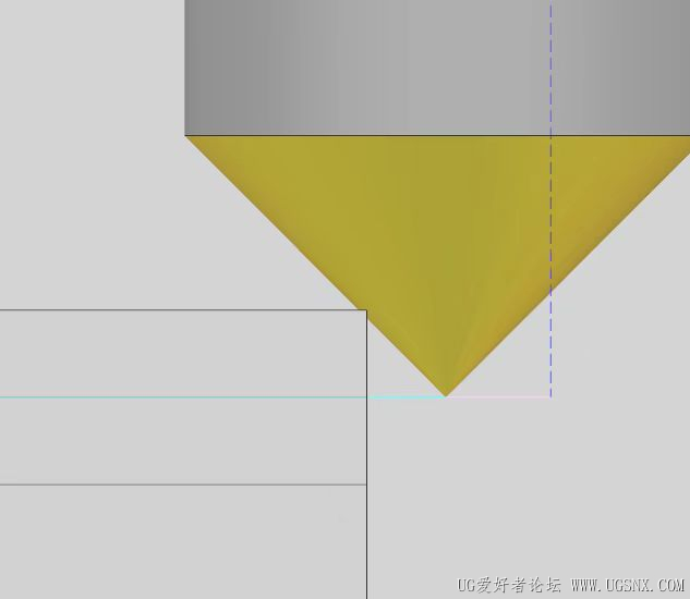 这个倒角不提示过切