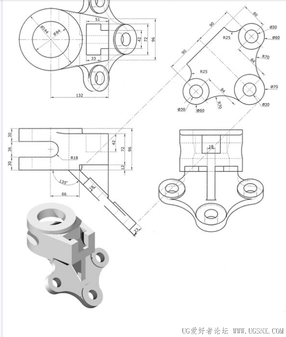 请问下面的板子怎么建模，外轮廓拉伸出来是片体怎么回事？