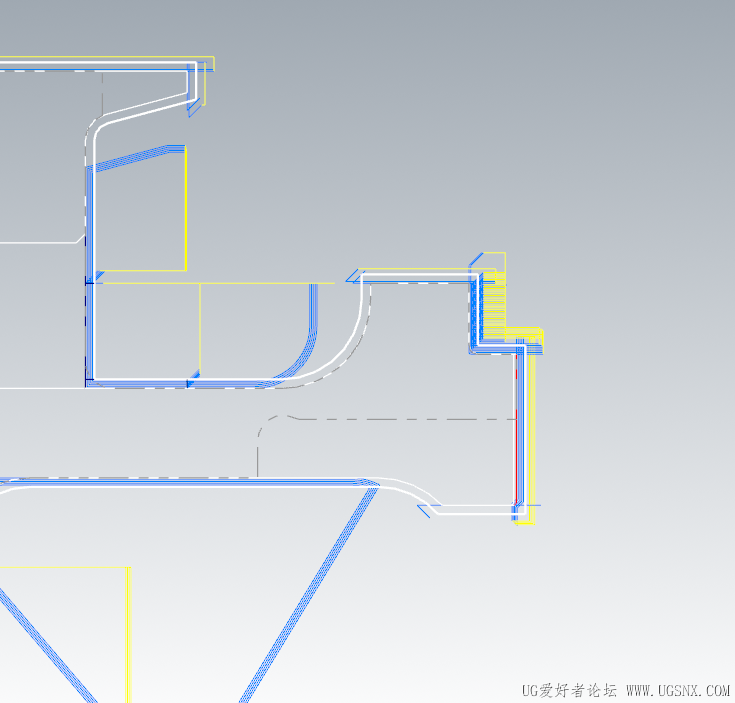 道路是正确的但是毛坯就显示撞刀