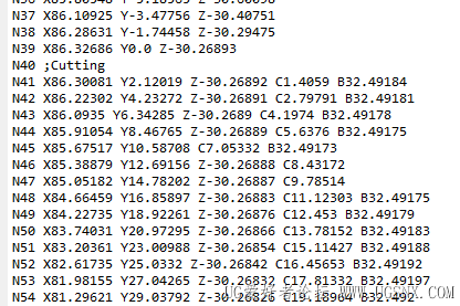 后处理出来的坐标