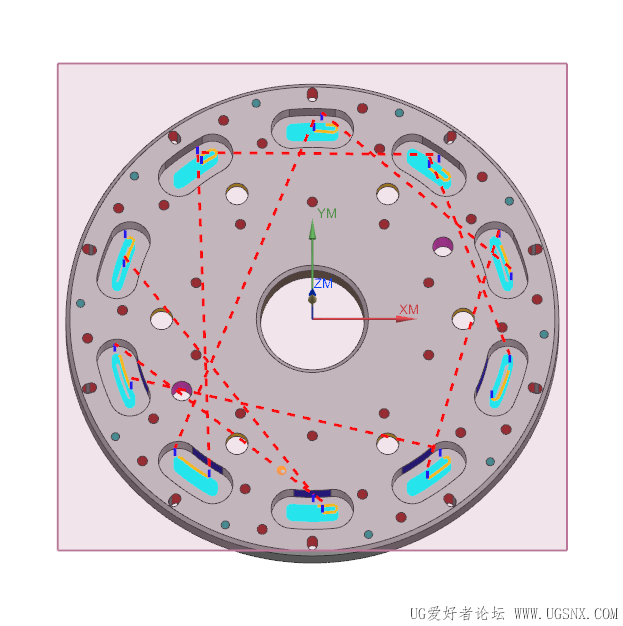 底壁铣不能按照顺序加工