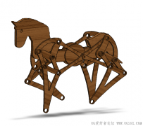 分享一个玩具木马结构